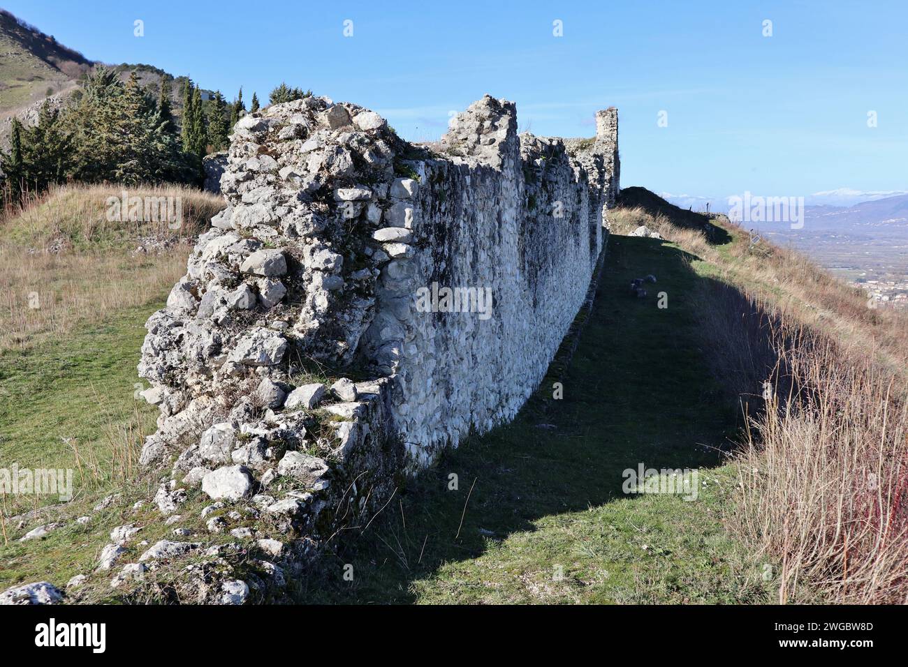 Civita Superiore di Bojano à Molise Banque D'Images