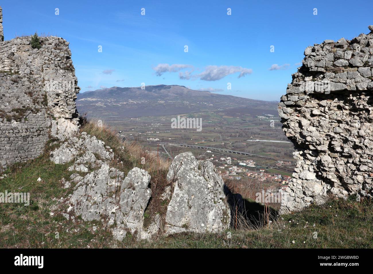 Civita Superiore di Bojano à Molise Banque D'Images