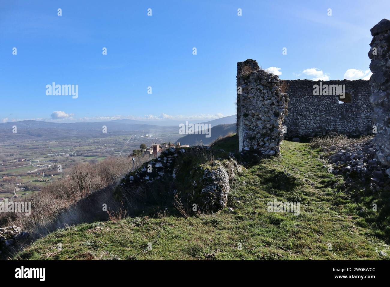Civita Superiore di Bojano à Molise Banque D'Images