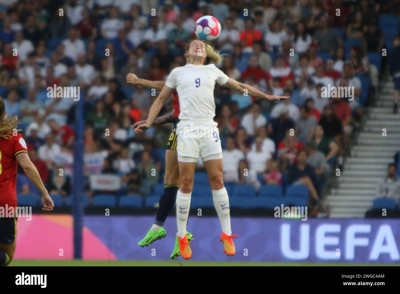 Ellen White England contre Espagne, UEFA Womens Euro 2022, au Brighton Community Stadium le 20 juillet 2022 Banque D'Images