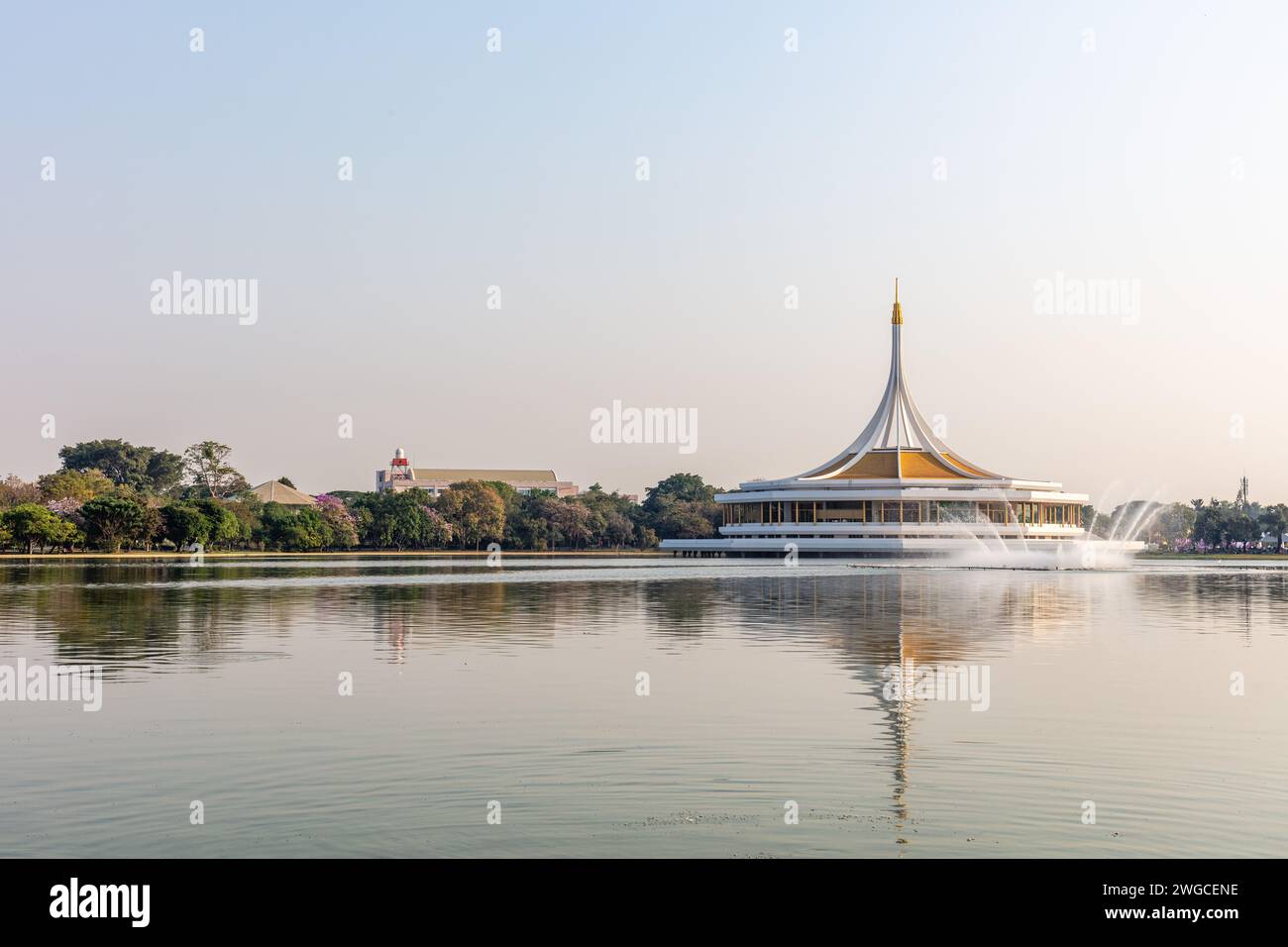 Suan Luang Rama IX, (Parc Rama IX), parc public dans le district de Prawet, Bangkok, Thaïlande Banque D'Images