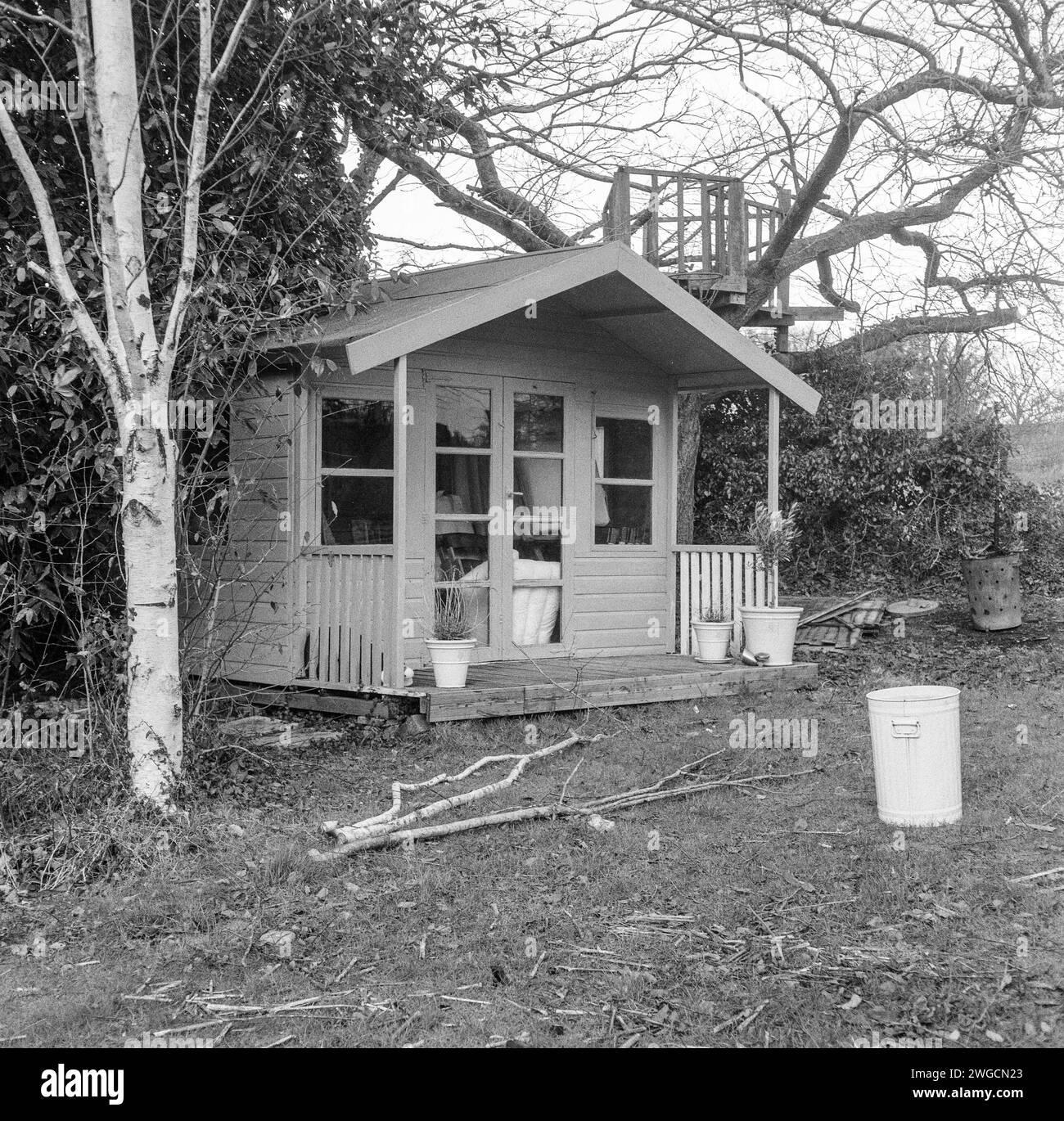 Summerhouse, Medstead, Hampshire, Angleterre, Royaume-Uni. Banque D'Images