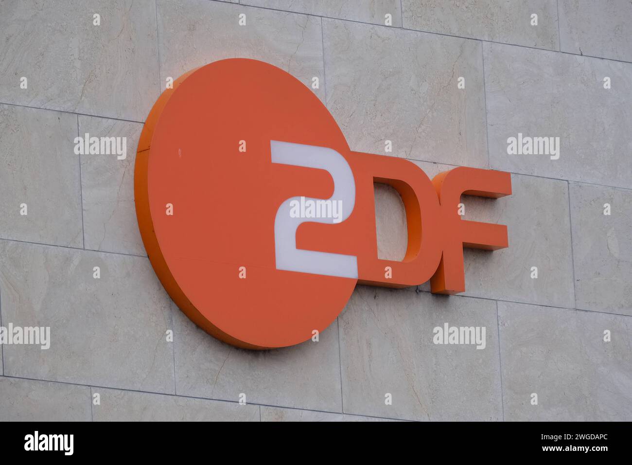 Düsseldorf 04.02.2024 öffentlichrechtlicher Rundfunk logo Schriftzug