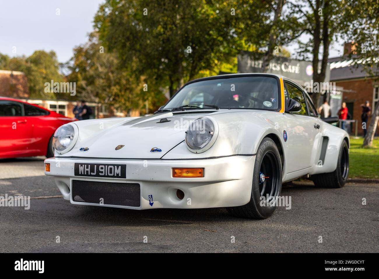 Porsche 911 1985, exposée au Bicester Heritage Scramble le 8 octobre 2023. Banque D'Images