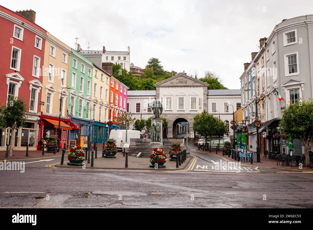 Mémorial RMS Lusitania. Cobh, Irlande Banque D'Images