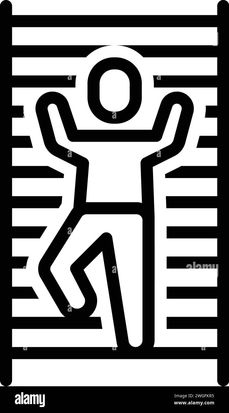 Icône pour suivant, grimper Illustration de Vecteur