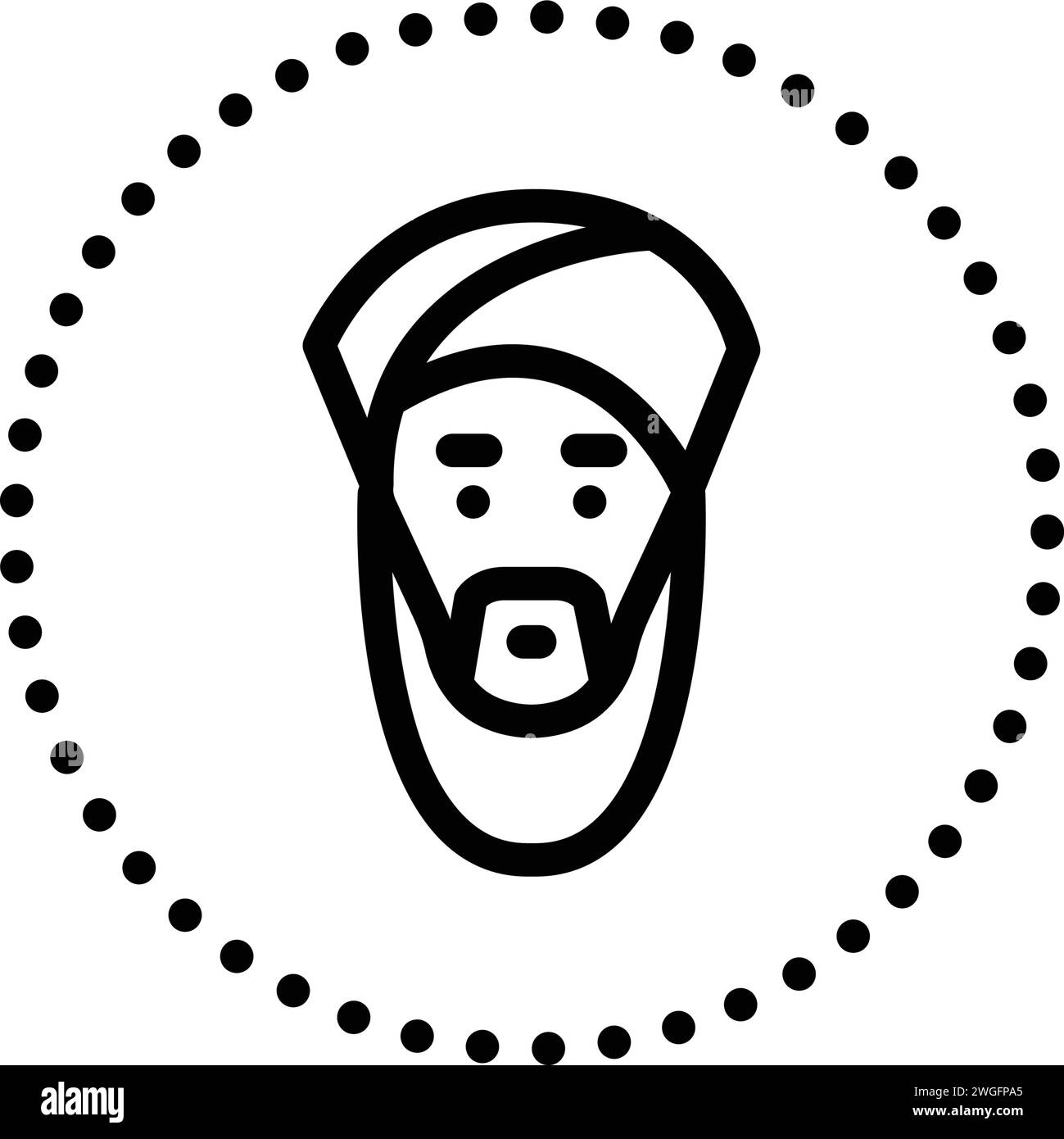 Icône pour chargé, lourd Illustration de Vecteur