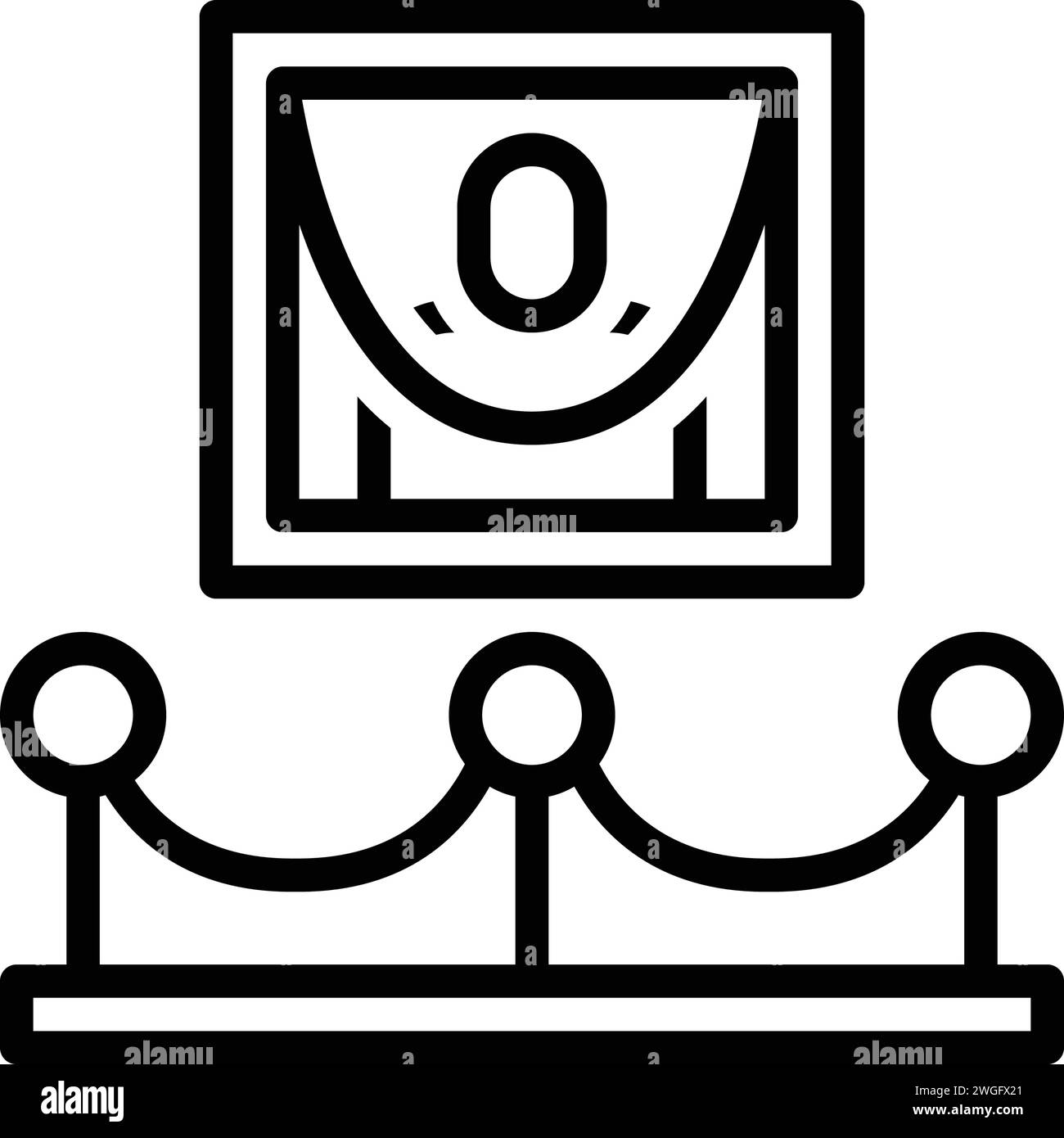 Icône pour vécu, funérailles Illustration de Vecteur