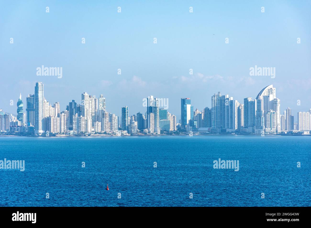Gratte-ciel de la ville, Panama City, Panama province, République du Panama Banque D'Images