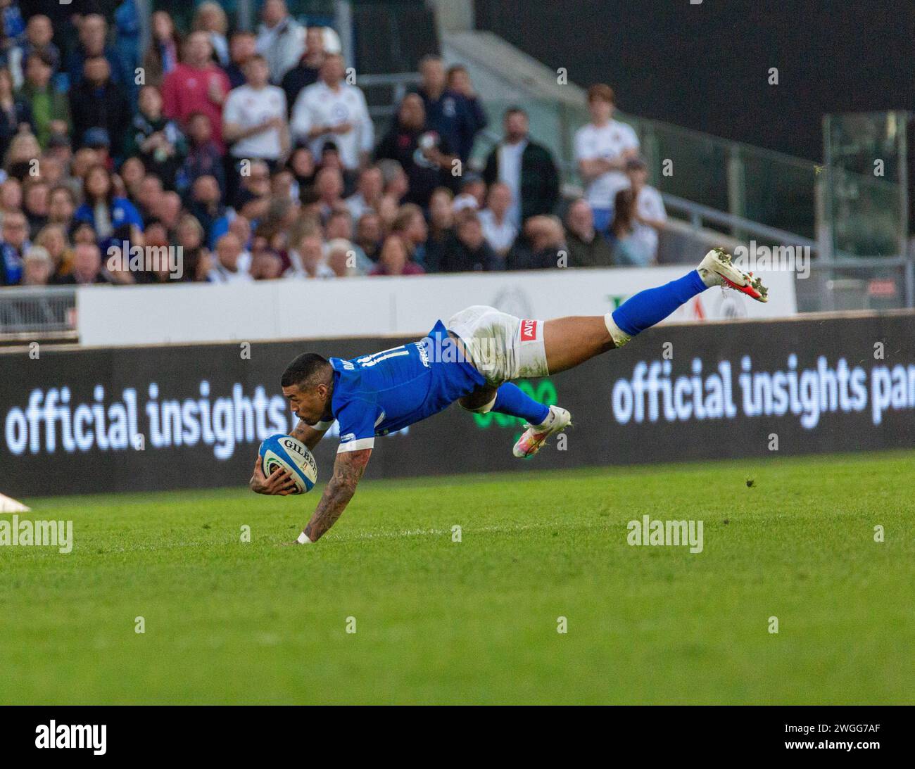 Rugby six Nations. Italie vs Angleterre. Stadio Olimpico. Rome. 03/02/2024. L'italienne Montanna Ioane Banque D'Images