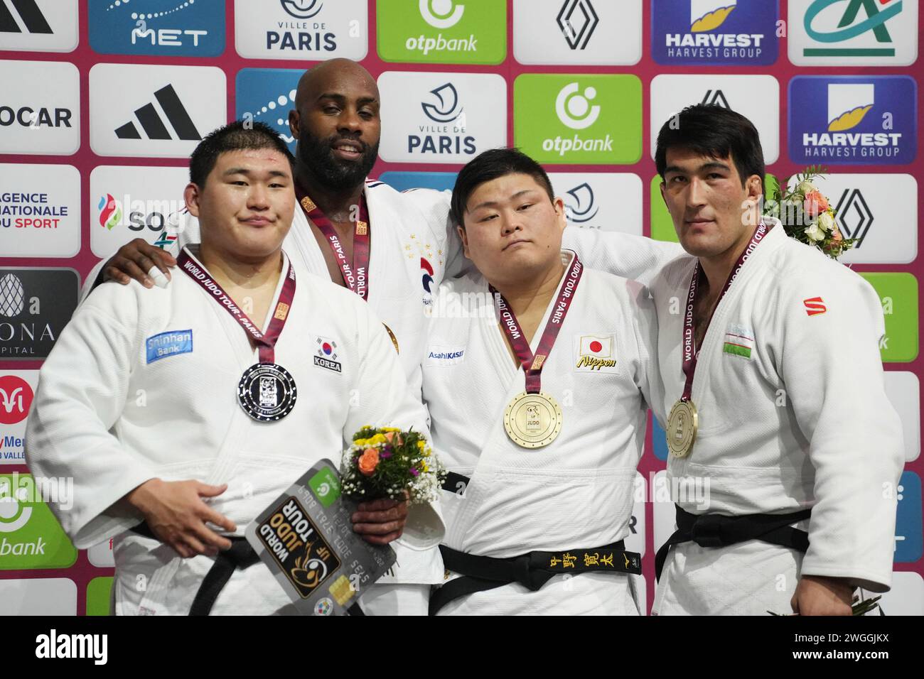 Paris, France. 04th Feb, 2024. Min-Jong Kim de la République de Corée