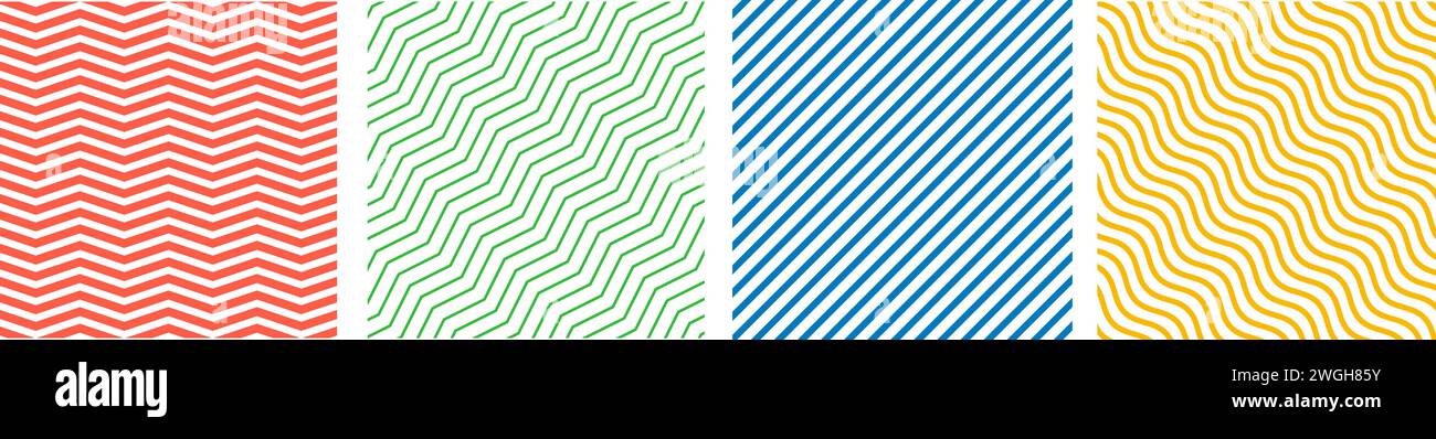 Couleur de fond de motif géométrique orange, bleu, vert, rouge, vecteur abstrait EPS 10 Illustration de Vecteur