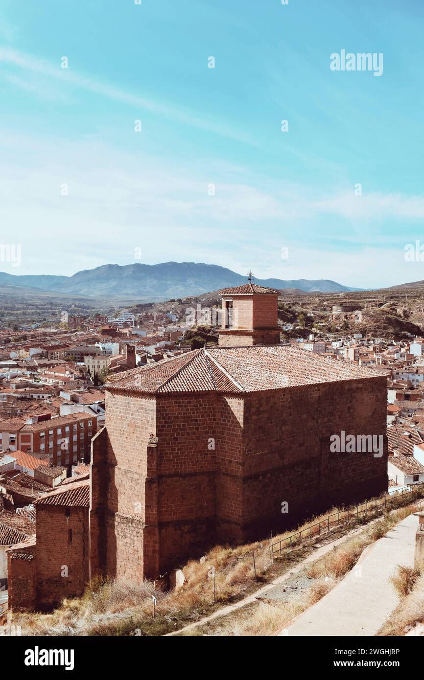 Église de la ville d'Arnedo à la Rioja, Espagne le 20 octobre 2021 Banque D'Images