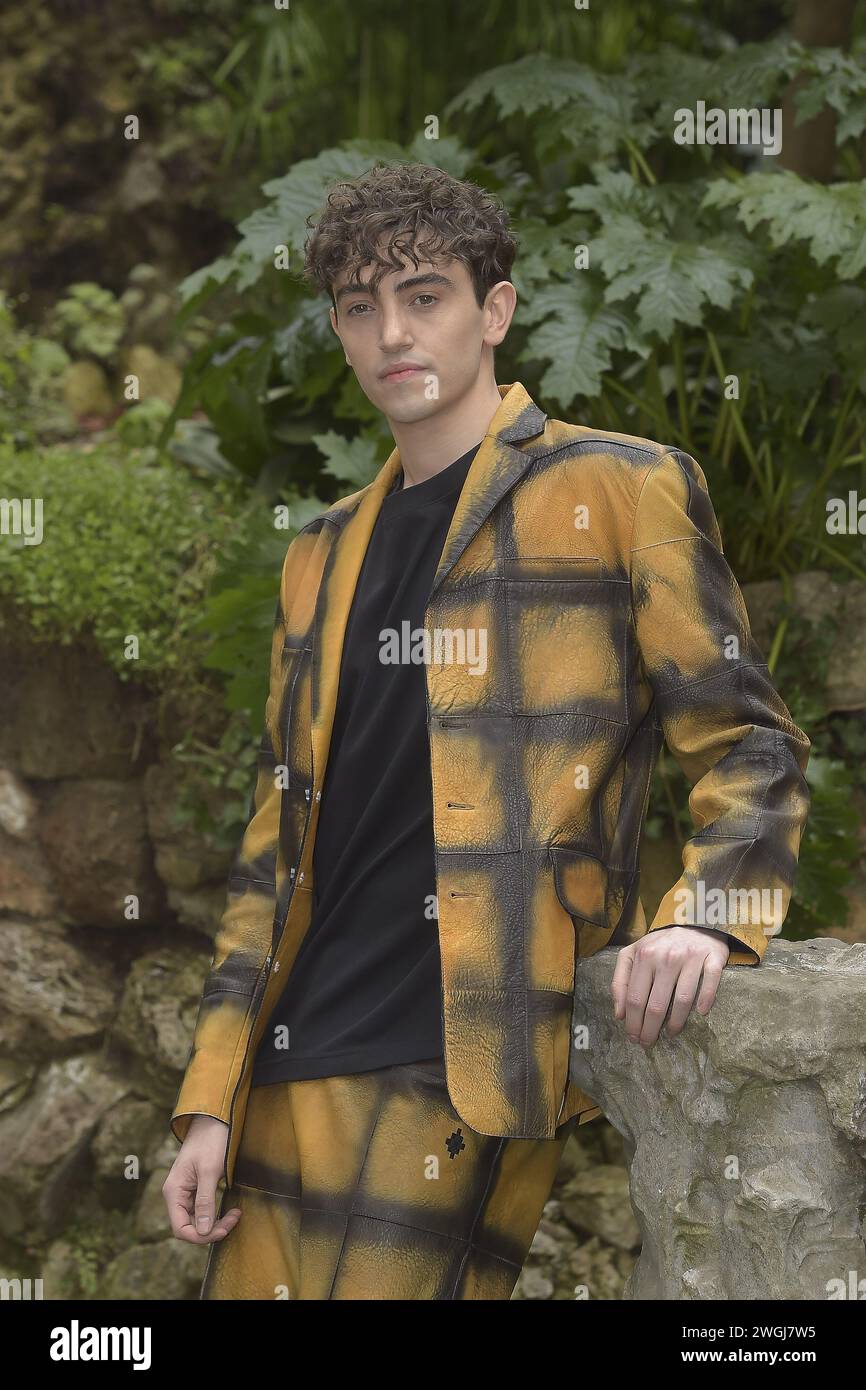 Italie, Rome, 5 février 2024. Photo-appel du film 'enfin l'aube' photo : Michele Bravi photo © Fabio Mazzarella/Sintesi/Alamy Live News Banque D'Images