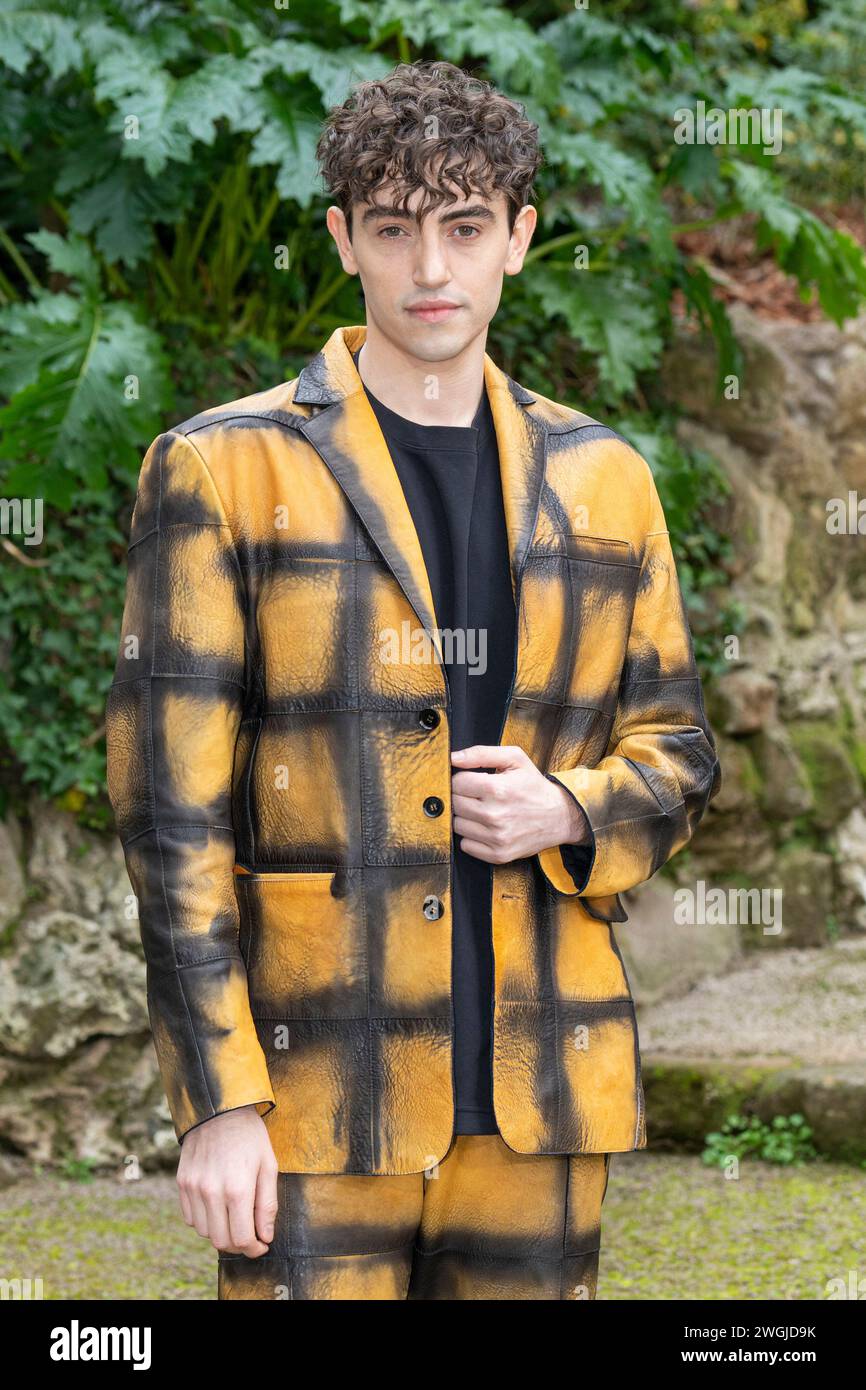 Rome, Italie. 05th Feb, 2024. Michele Bravi assiste à la conférence photo de "Finalmente l'Alba" à Rome. Crédit : SOPA images Limited/Alamy Live News Banque D'Images