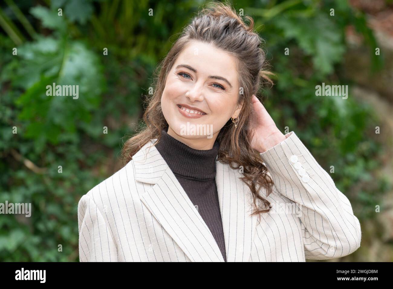 Rome, Italie. 05th Feb, 2024. Sofia Panizzi assiste à la conférence photo "Finalmente l'Alba" à Rome. (Photo de Stefano Costantino/SOPA images/Sipa USA) crédit : Sipa USA/Alamy Live News Banque D'Images