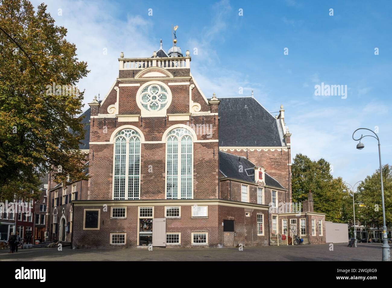 L'église Noorderkerk sur la place Noordermarkt, Amsterdam. Banque D'Images