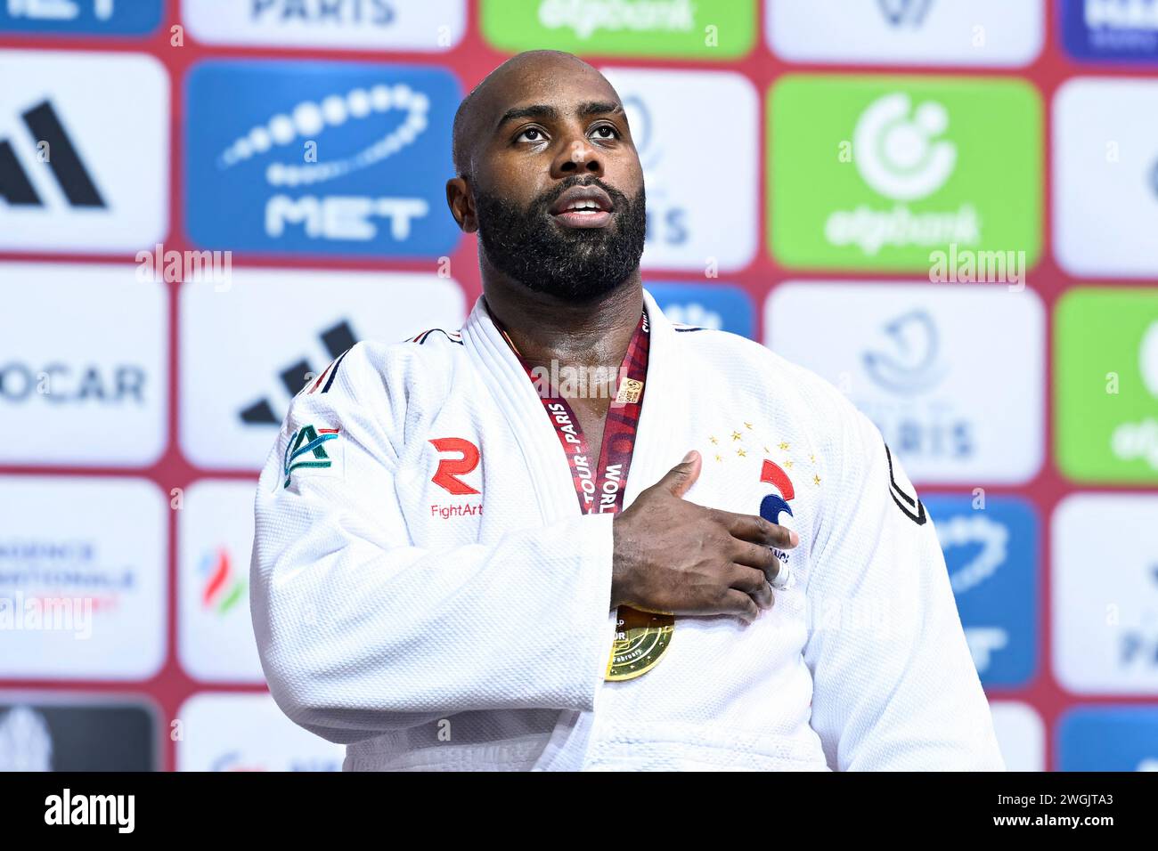Ted Rinner Teddy Riner lors du Paris Grand Chelem 2024 IJF World Judo Tour à Accor ...