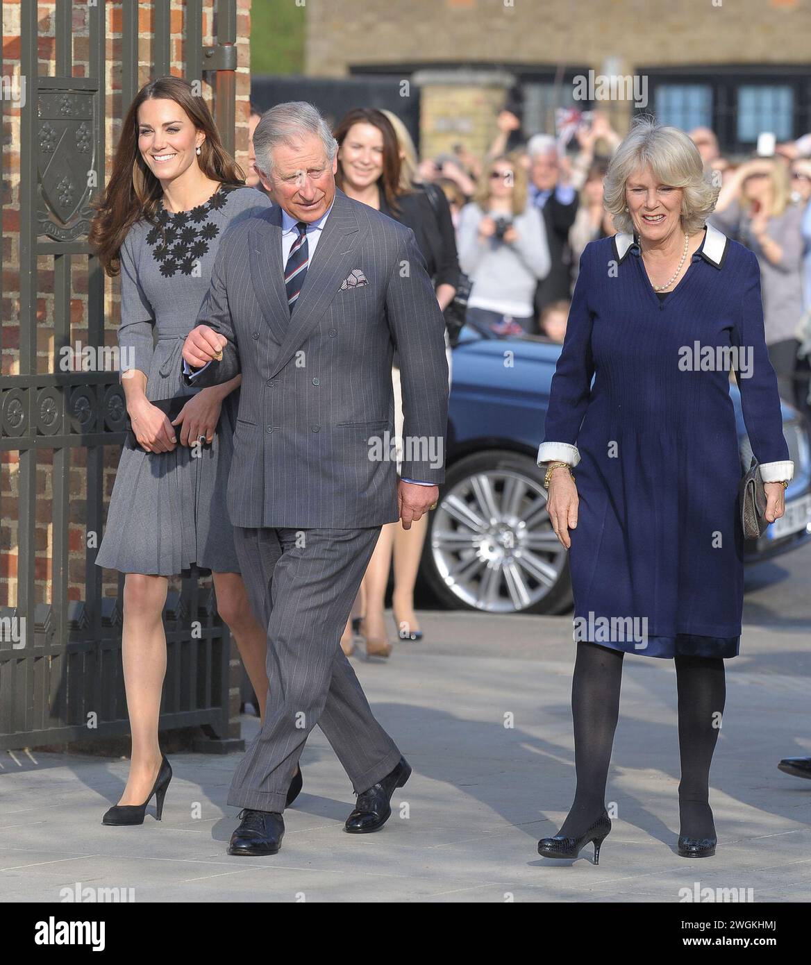 États-Unis d'Amérique. 16 mars 2012. 2012 ARCHIVE PHOTOS DERNIÈRES NOUVELLES - le roi Charles III, 75 ans, a été diagnostiqué avec un cancer et évitera les événements publics après avoir été conseillé par ses médecins de minimiser les contacts en personne, Buckingham Palace a annoncé lundi. Personnes : Kate Middleton, King Charles III crédit : Storms Media Group/Alamy Live News Banque D'Images