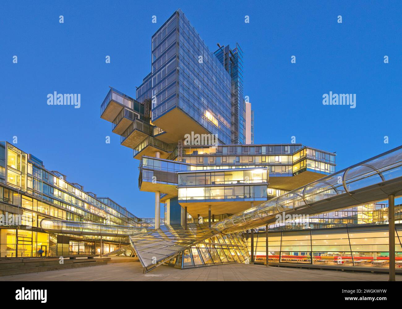Bâtiment administratif de Nord LB, Norddeutsche Landesbank, Allemagne, basse-Saxe, Hanovre Banque D'Images