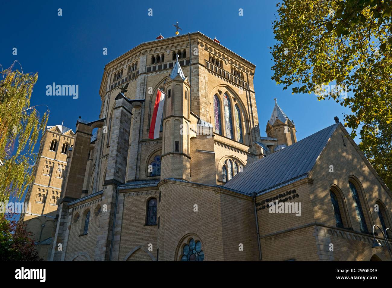 Prog Gereon, église romane, Allemagne, Rhénanie du Nord-Westphalie, Cologne Banque D'Images