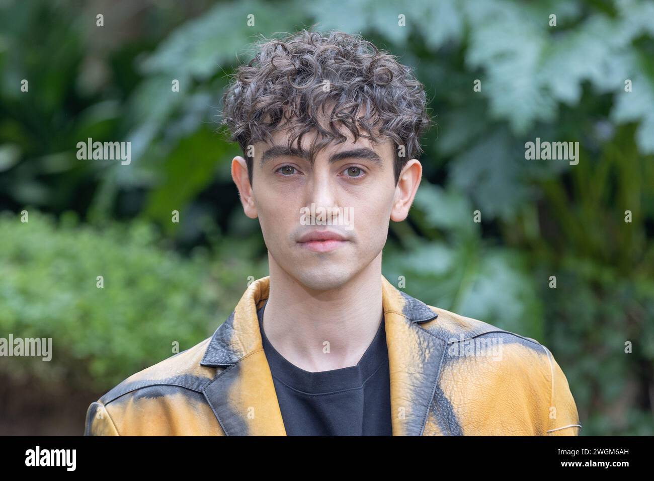 Rome, Italie. 05th Feb, 2024. La chanteuse italienne Michele Bravi assiste à la photoconférence du film 'Finamente l'alba' à l'Hôtel de Russie à Rome (photo de Matteo Nardone/Pacific Press) crédit : Pacific Press Media production Corp./Alamy Live News Banque D'Images