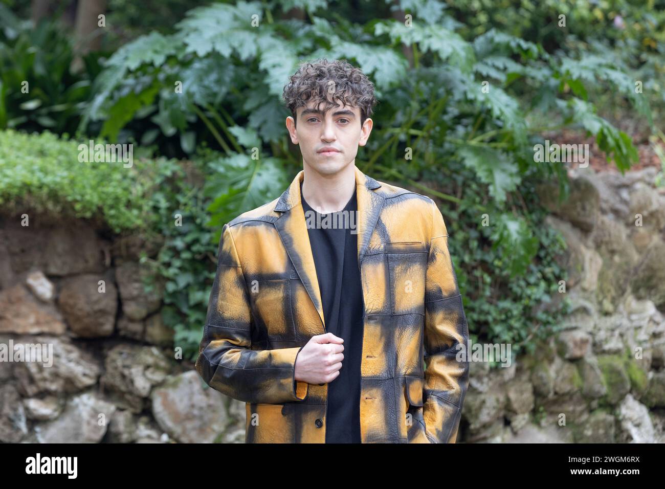 5 février 2024, Rome, Italie : la chanteuse italienne Michele Bravi assiste à la photoconférence du film ''Finamente l'alba'' à l'Hôtel de Russie à Rome (crédit image : © Matteo Nardone/Pacific Press via ZUMA Press Wire) USAGE ÉDITORIAL SEULEMENT! Non destiné à UN USAGE commercial ! Banque D'Images