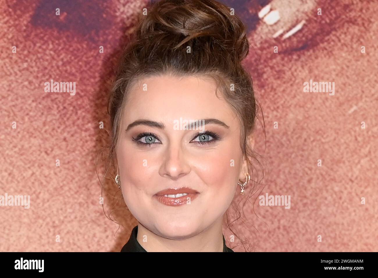 Rome, Italie. 05th Feb, 2024. Sofia Panizzi assiste au tapis rouge de la première de 'Finalmente l'alba' au Cinéma Barberini. Crédit : SOPA images Limited/Alamy Live News Banque D'Images