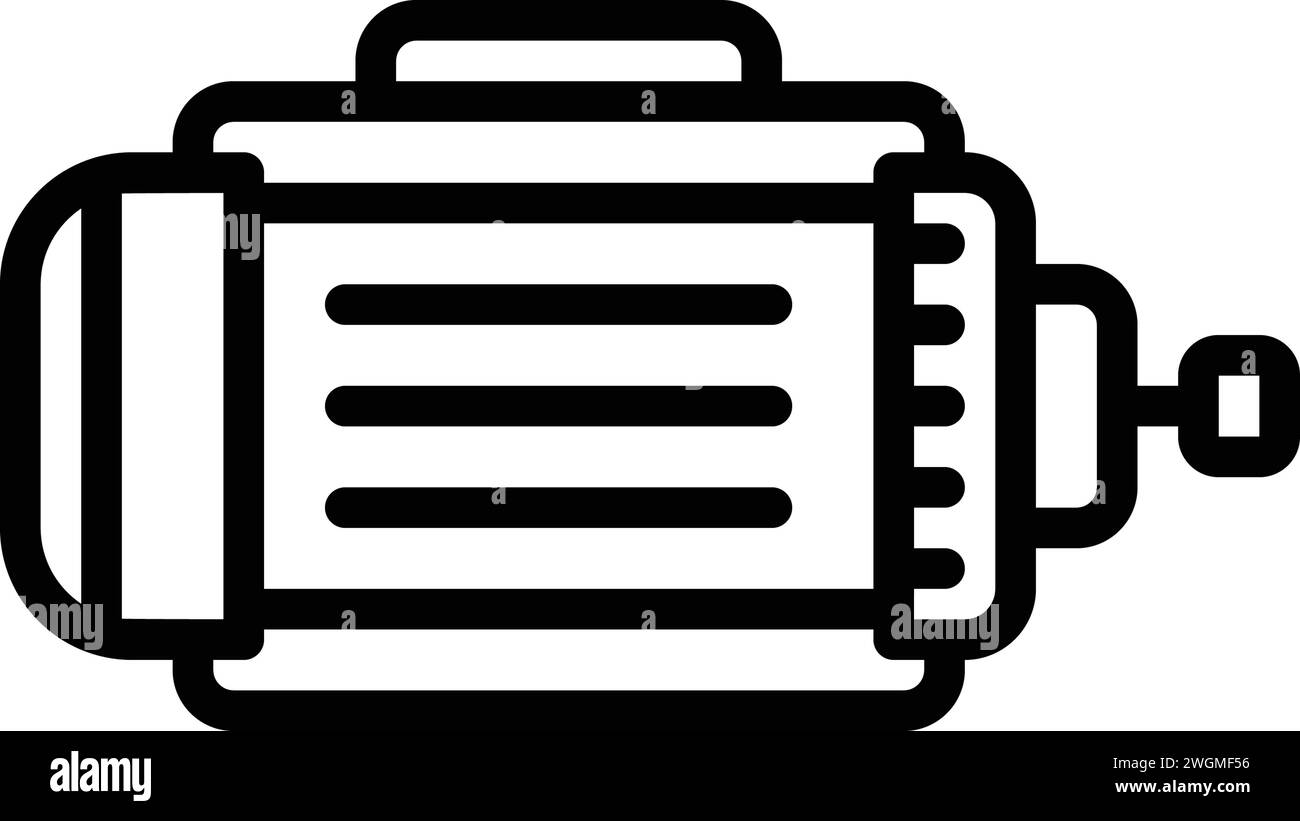 Moteur électro Banque d'images noir et blanc - Alamy