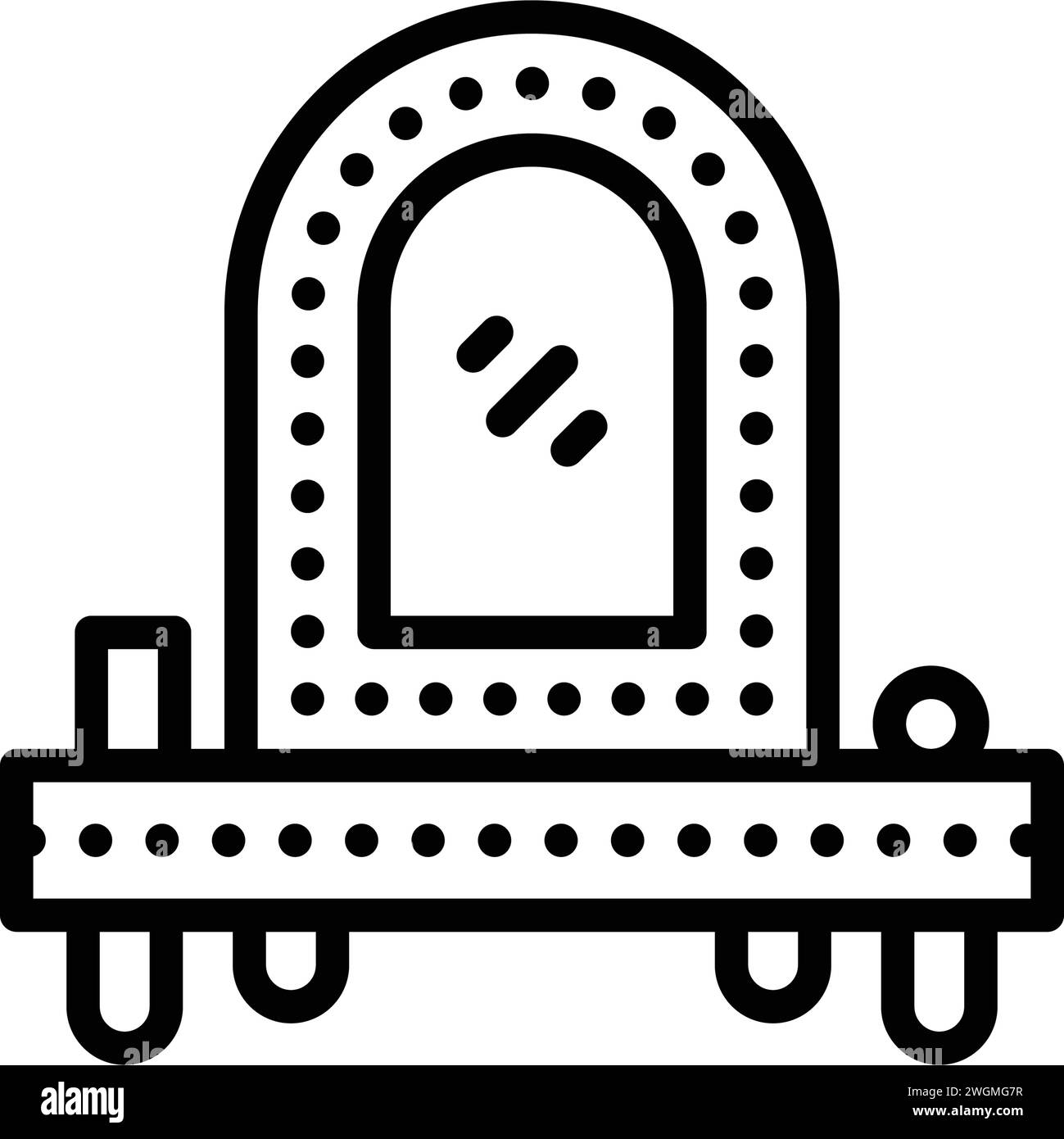 Icône pour broadway, spectacle Illustration de Vecteur