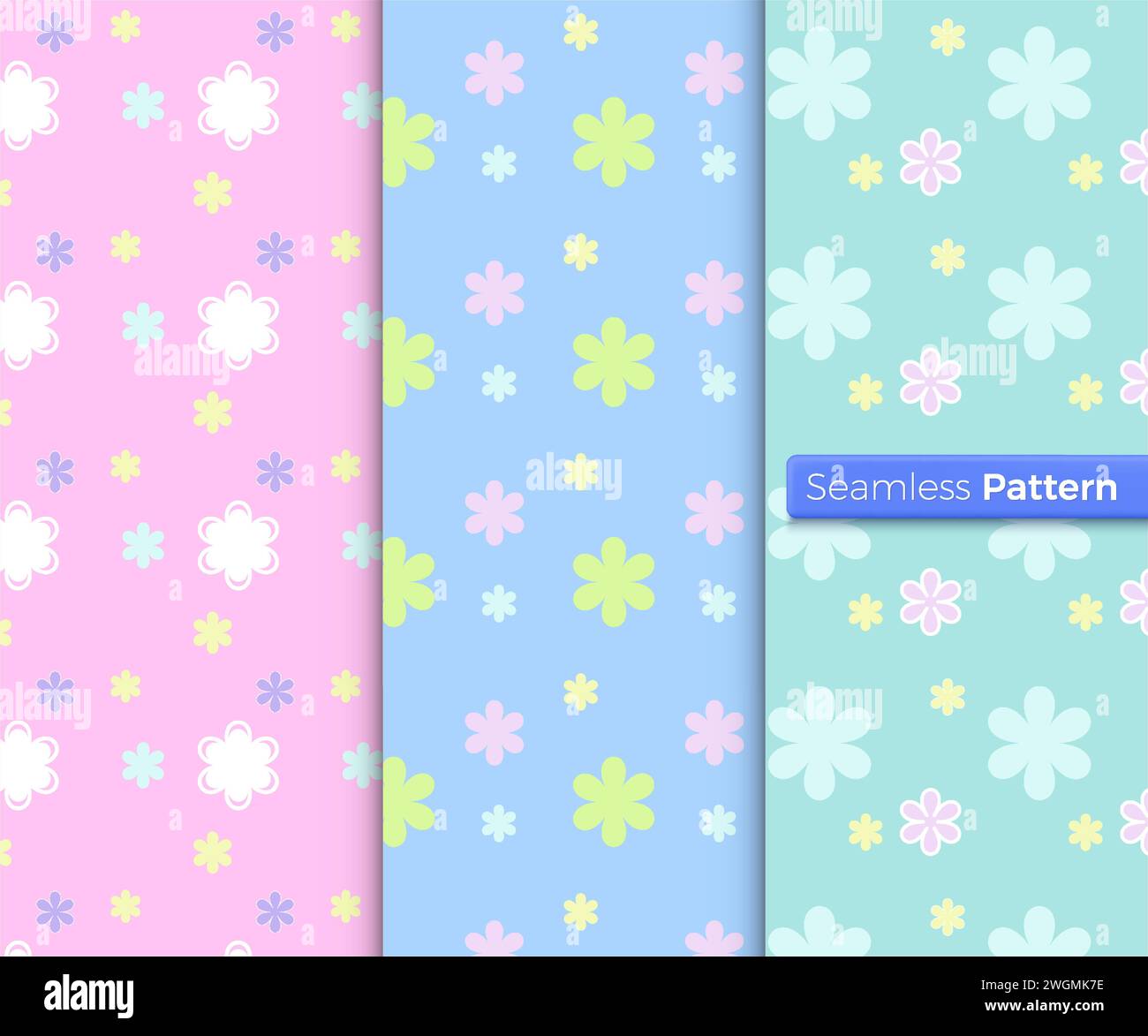 Motif floral asiatique abstrait. Oriental, scandinave, chinois, japonais, marocain, Meadow, Wildflower. Pour papier peint, emballage, textiles, tissu, tissu Illustration de Vecteur