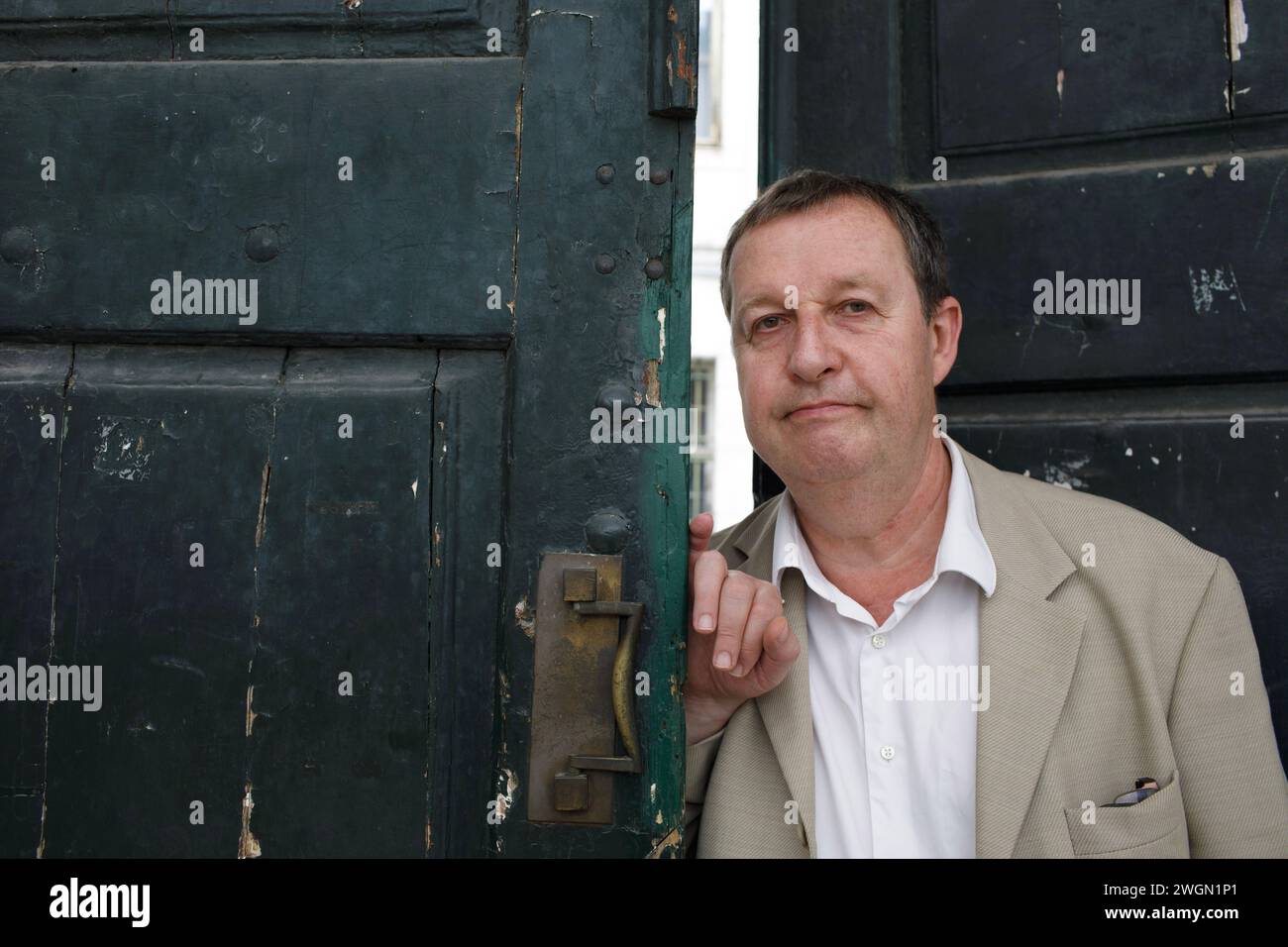 Portrait de Philippe Forest 17/09/2023 ©Basso Cannarsa/opale.photo Banque D'Images