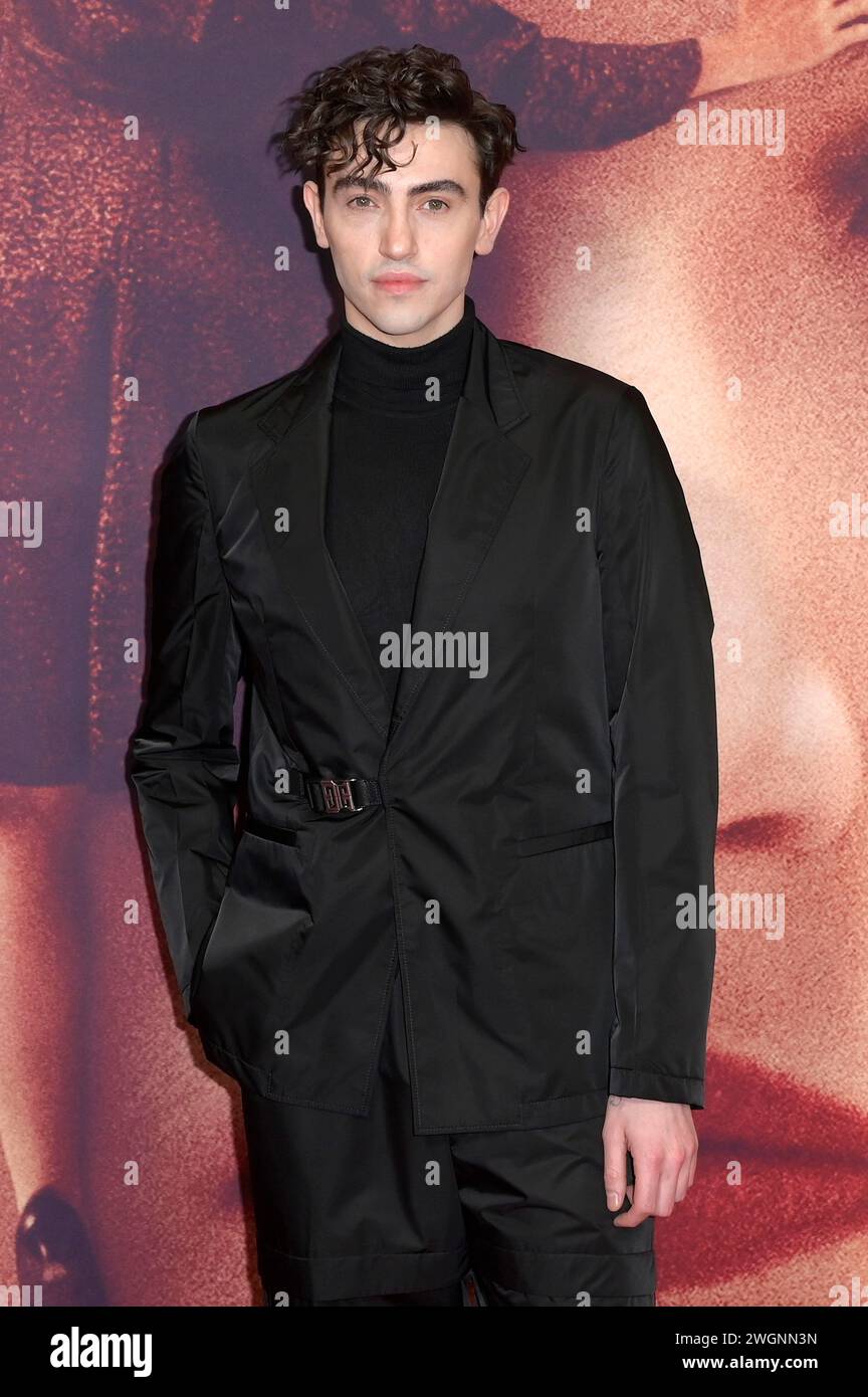 Michele Bravi BEI der Premiere des Kinofilms 'finalmente l'Alba' im Cinema Barberini. ROM, 05.02.2024 Banque D'Images