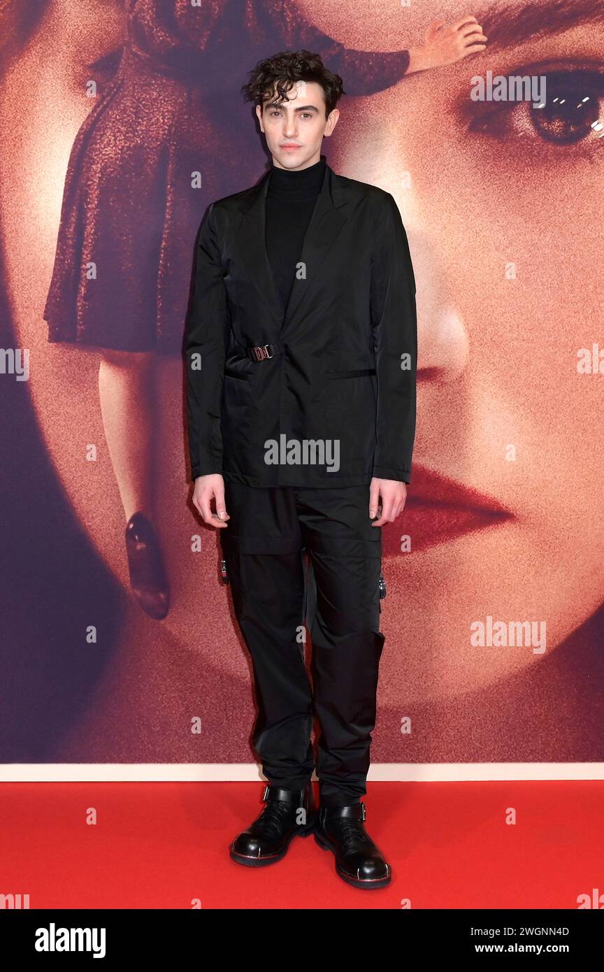 Michele Bravi BEI der Premiere des Kinofilms 'finalmente l'Alba' im Cinema Barberini. ROM, 05.02.2024 Banque D'Images