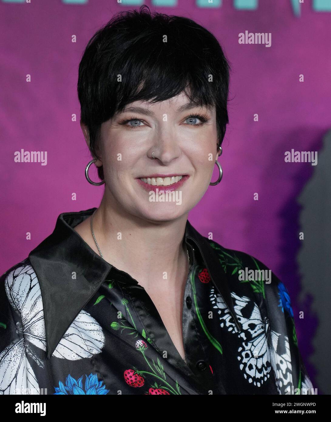 Diablo Cody arrive à la projection spéciale LISA FRANKENSTEIN Los ...