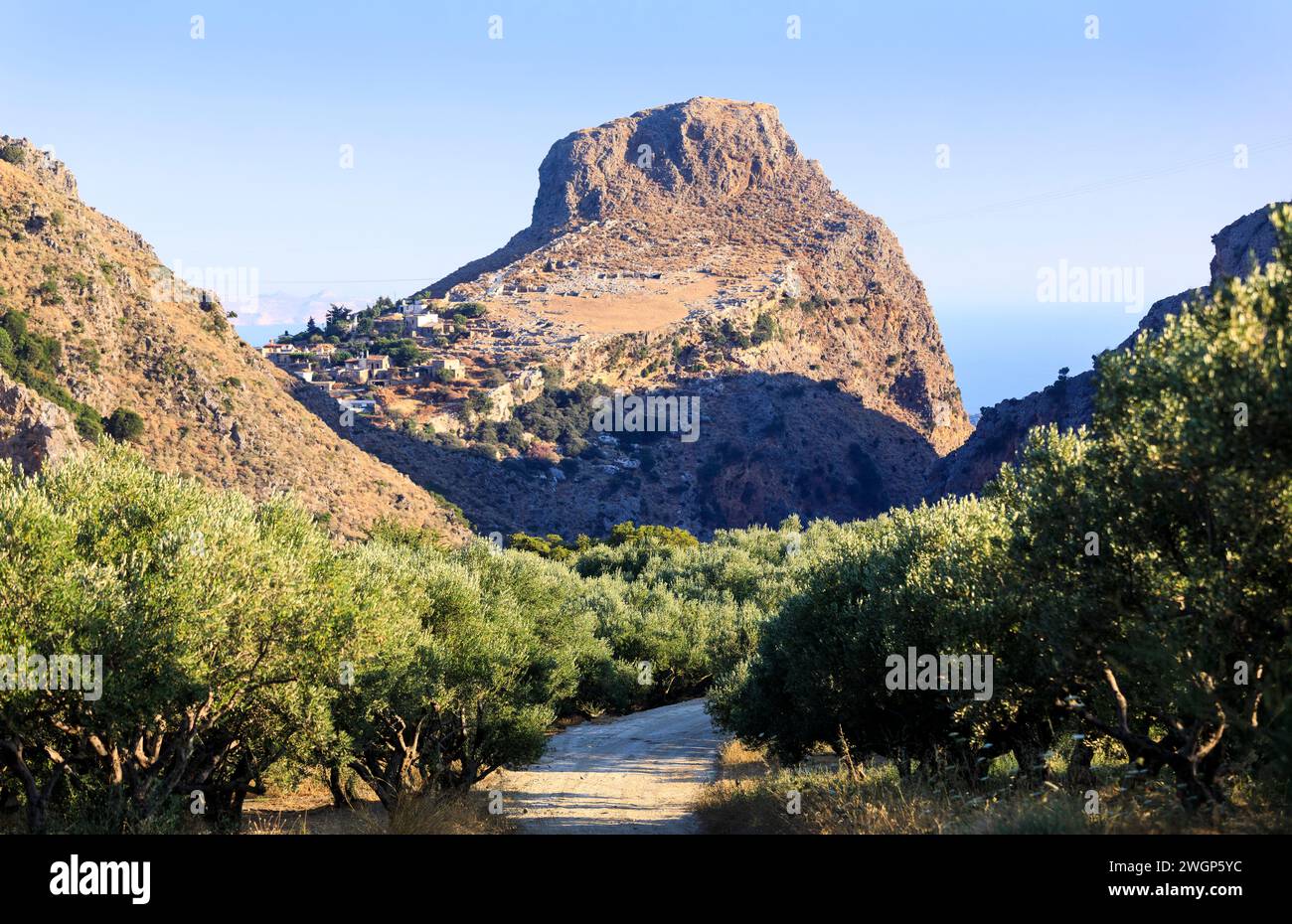 Rokka, Crète occidentale Banque D'Images