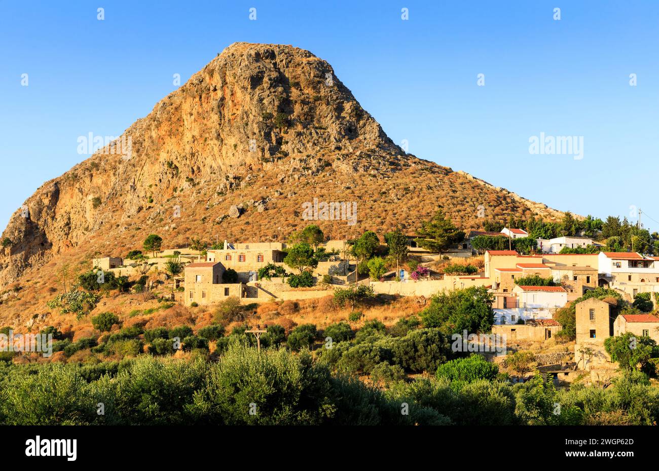 Rokka, Crète occidentale Banque D'Images