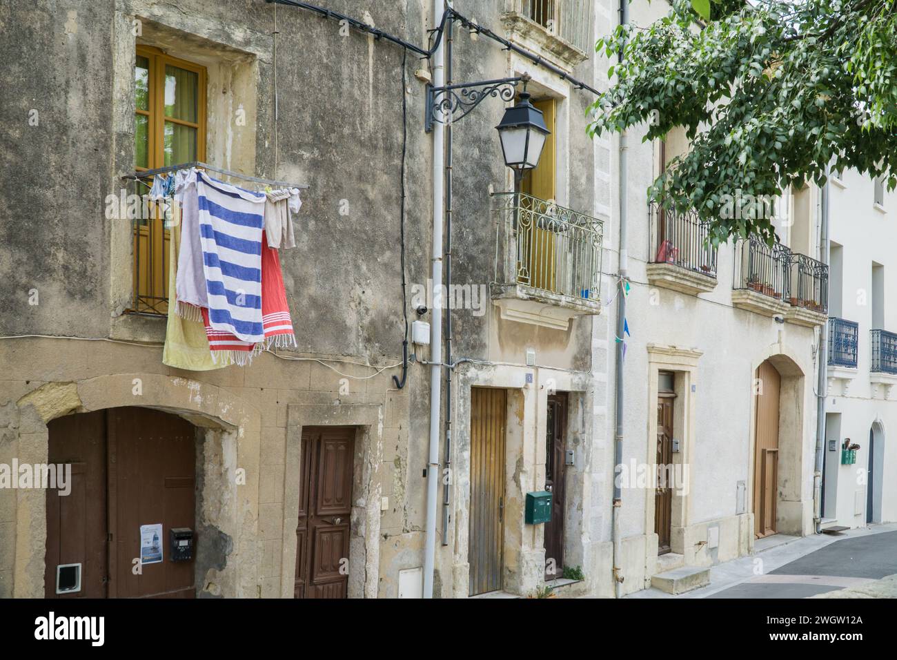 Europe, France, Sud de la France, Mèze, Hérault, Languedocroussillon, plage de sable, séte, été, photo d'été; Bouzigues Banque D'Images