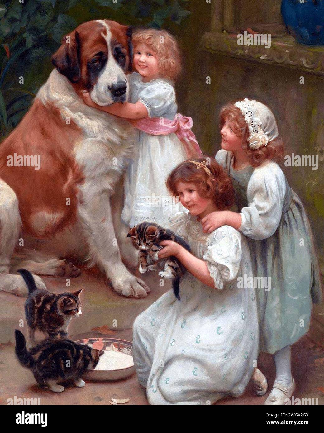 Arthur John Elsley, 1907 - Favoris de la famille. Banque D'Images