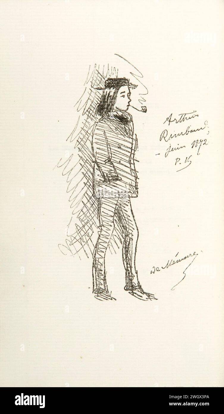 Arthur rimbaud paul verlaine Banque de photographies et d’images à ...