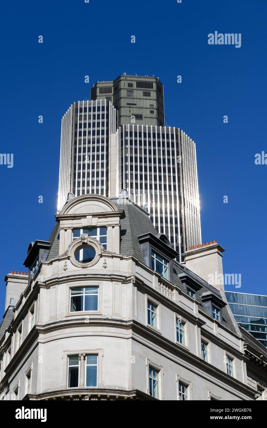 Tour 42 anciennement appelée NatWest Tower, Old Broad Street, City of London, Royaume-Uni. 7 avril 2023 Banque D'Images