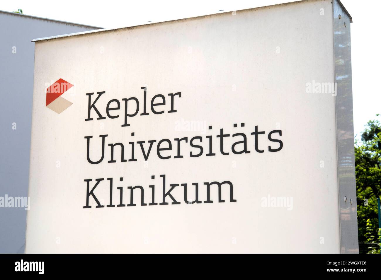 Hôpital universitaire Kepler, Linz haute-Autriche, Autriche Banque D'Images