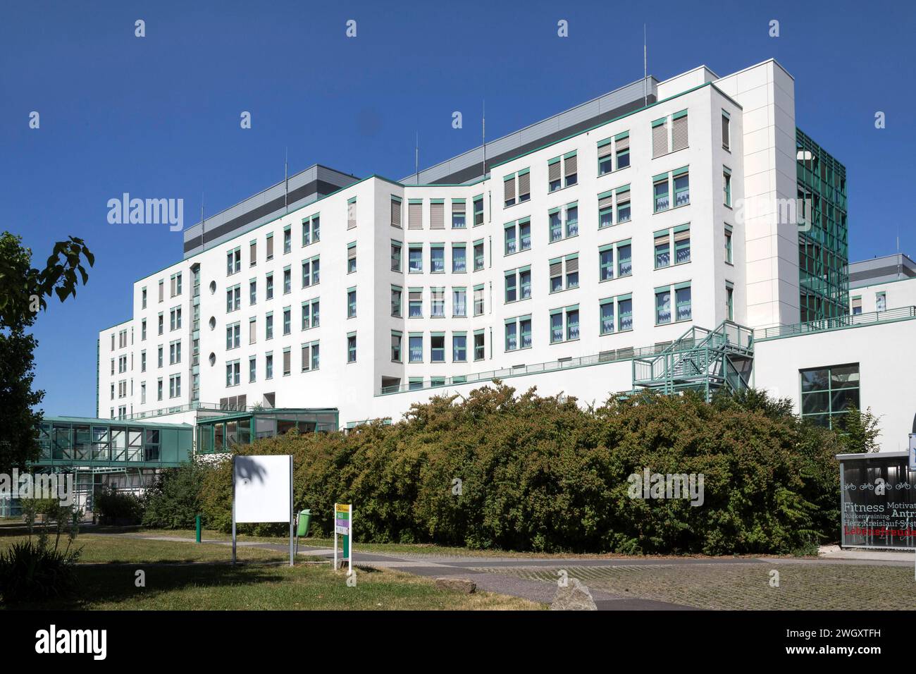Hôpital universitaire Kepler, Linz, haute-Autriche, Autriche Banque D'Images