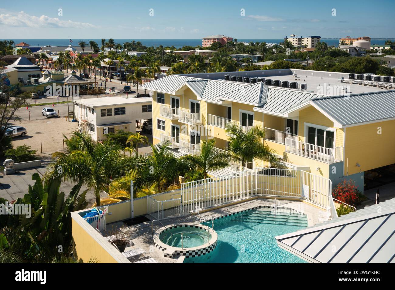 À Fort Myers Beach, Floride, États-Unis Banque D'Images