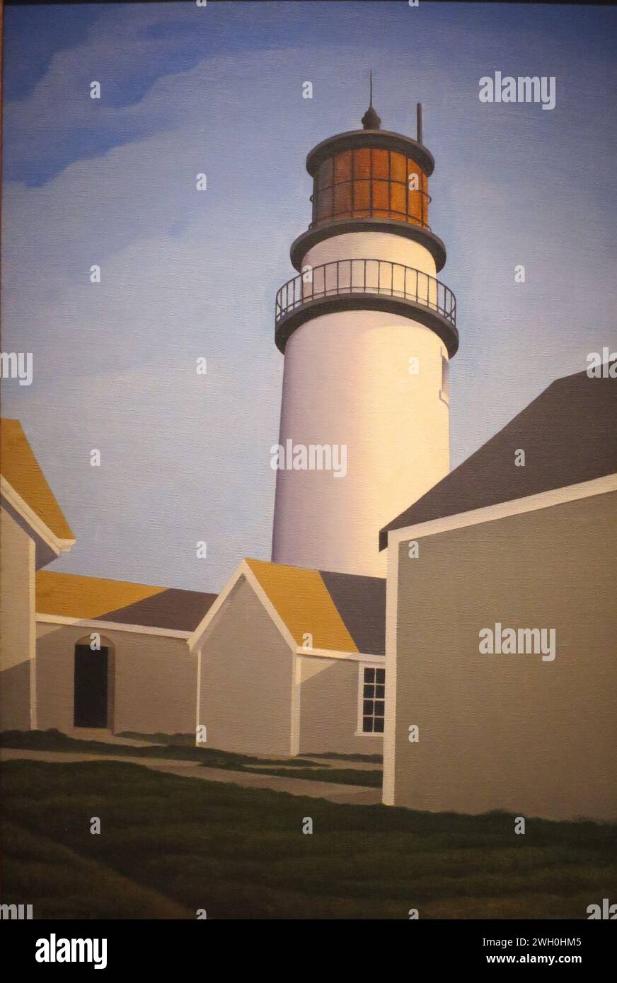 Highland Light de George Copeland Ault, 1929. Banque D'Images