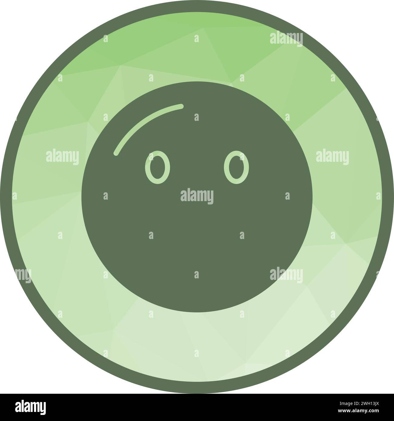 Visage sans image vectorielle d'icône de bouche. Illustration de Vecteur