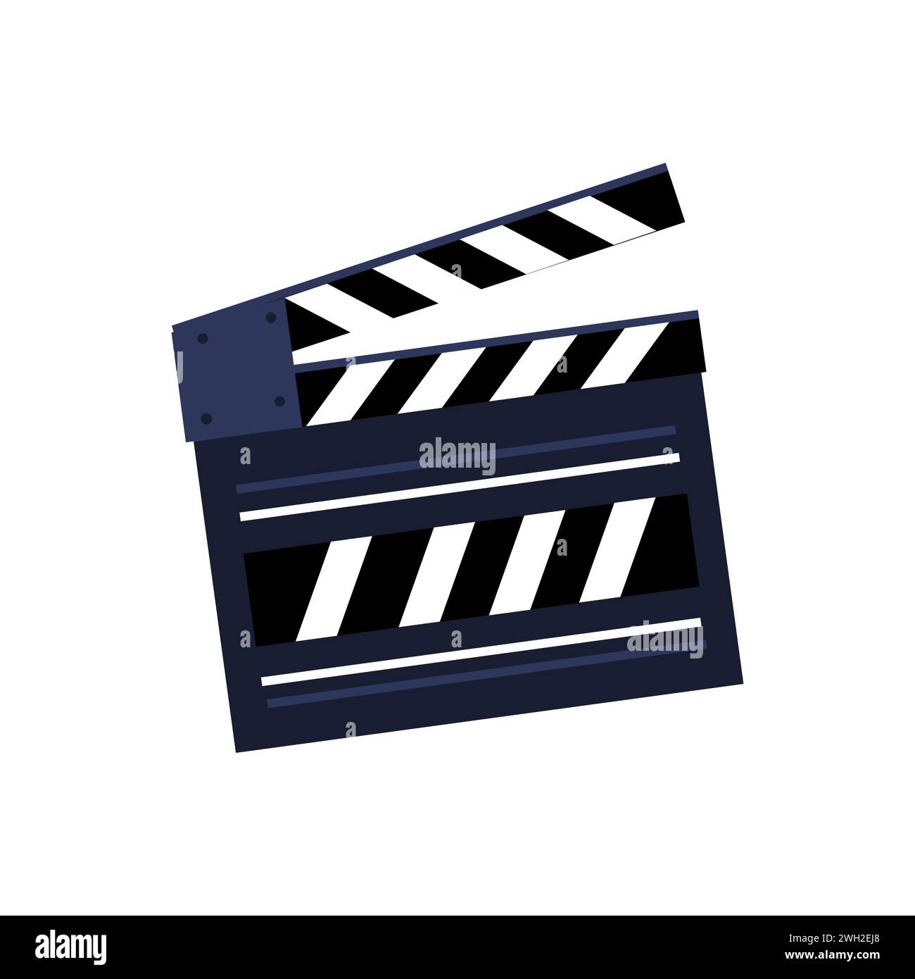 Icône Clapboard illustration vectorielle Illustration de Vecteur