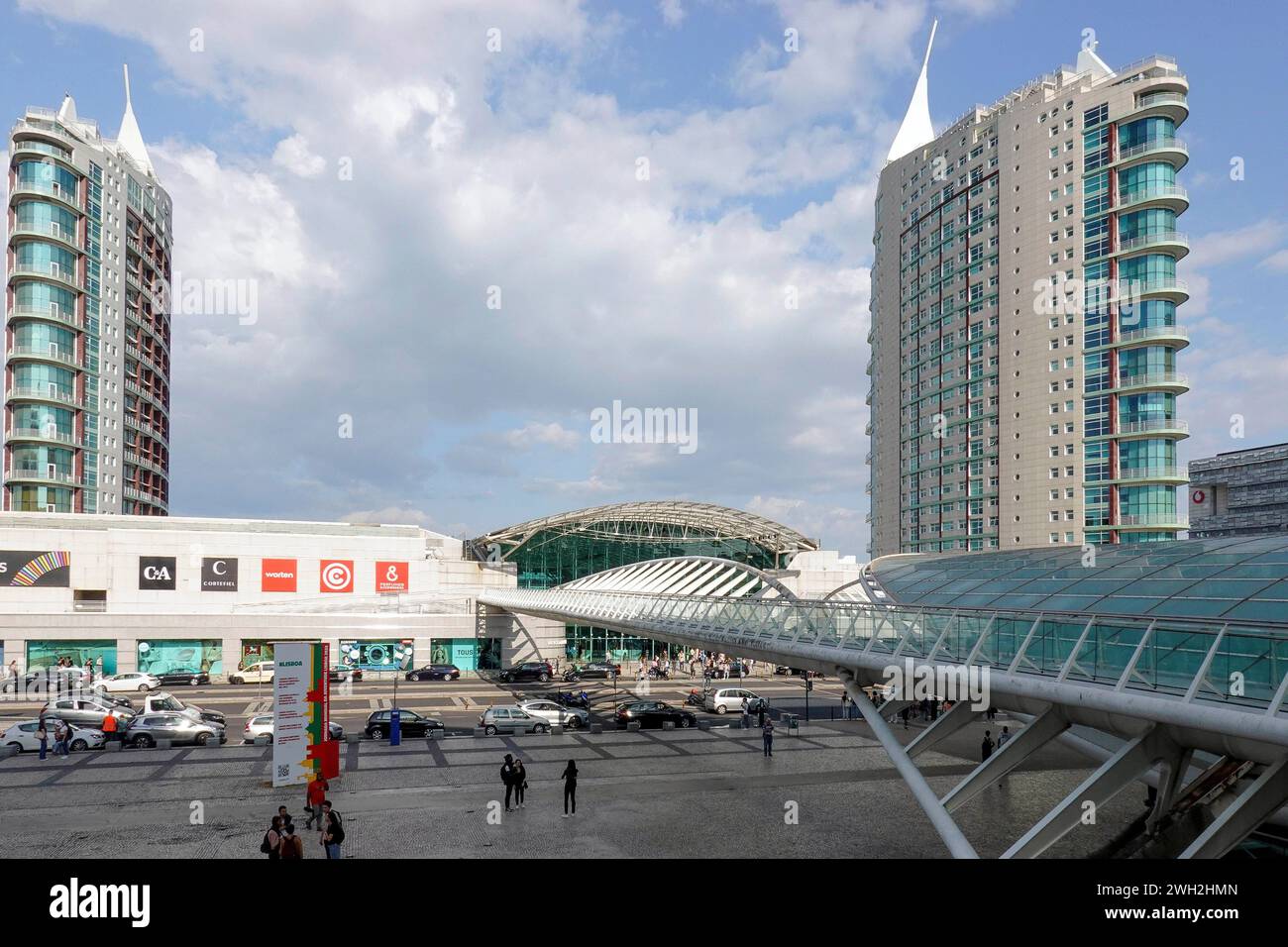 Portugal, Lisbonne, Parque das Nacoes - Parc des Nations - logement photo © Fabio Mazzarella/Sintesi/Alamy Stock photo Banque D'Images