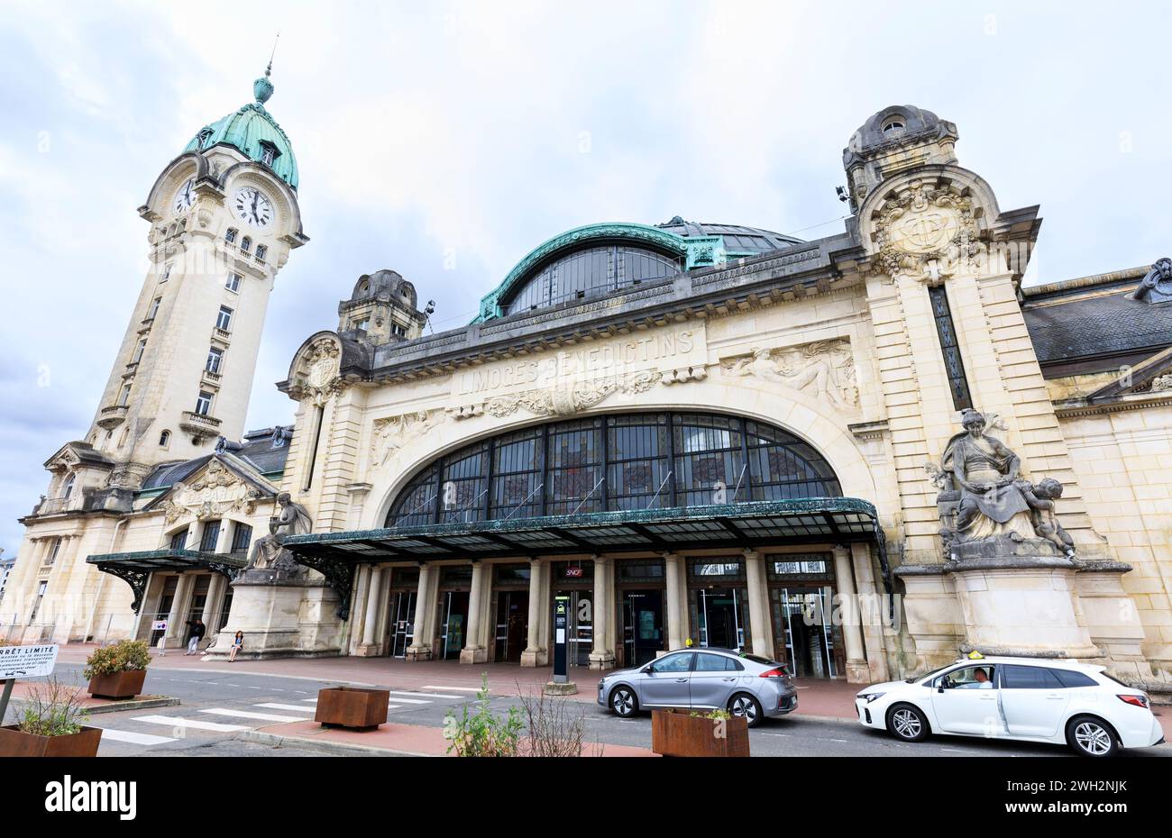 Gare de Limoges, France Banque D'Images