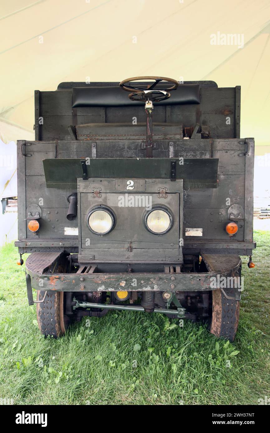 Camion de compagnie de camion commercial camion électrique 1913 Banque D'Images